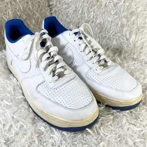 Nike Air Force 1 Low Vintage Stars Blue White Men’s Size 14